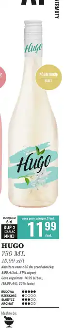 Biedronka Wino bez i mięta Hugo Frizzante oferta