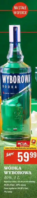 Biedronka Wódka Wyborowa Vodka oferta