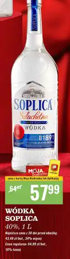 Biedronka Wódka Soplica Szlachetna oferta