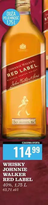 Biedronka Whisky Johnnie Walker Red Label oferta