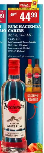 Biedronka Rum Hacienda Caribe & Spices oferta