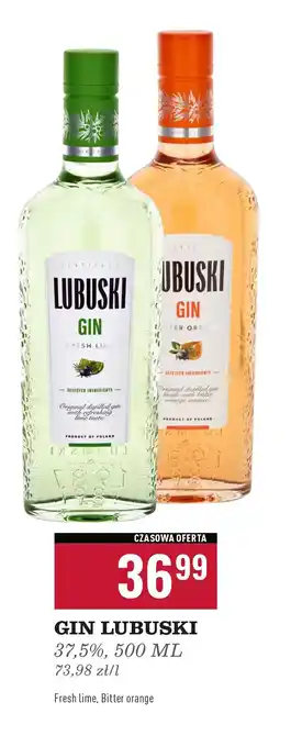 Biedronka Gin Lubuski Bitter Orange oferta