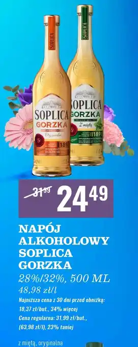 Biedronka Likier 32 % Soplica Gorzka oferta