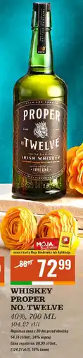 Biedronka Whiskey Proper No. Twelve oferta