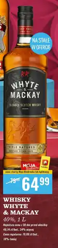 Biedronka Whisky Whyte & Mackay oferta