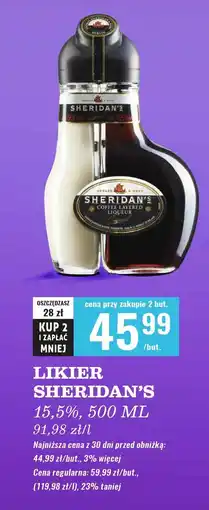 Biedronka Likier Sheridan's Coffee oferta