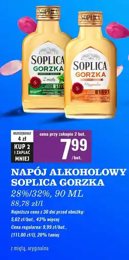 Biedronka Likier 32 % Soplica Gorzka oferta