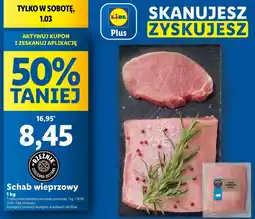 Lidl Schab wieprzowy bez kości Rzeźnik Codzienna Dostawa oferta