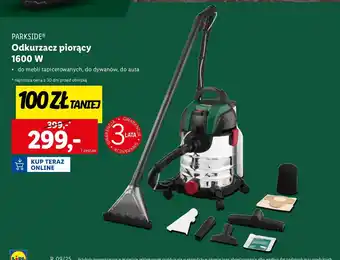 Lidl Odkurzacz piorący 1600 w Parkside oferta