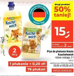 Dealz Płyn do płukania wilde vanille Kuschelweich oferta