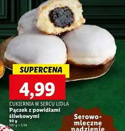 Lidl Pączek z powidłami śliwkowymi Piekarnia W Sercu Lidla oferta