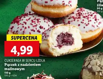 Lidl Pączek z nadzieniem malinowym Cukiernia Lidla oferta