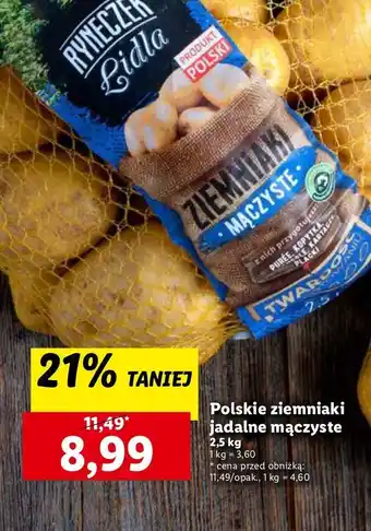 Lidl Ziemniaki mączyste Ryneczek Lidla oferta