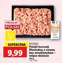 Lidl Mięso mielone z nogi kurczaka Rzeźnik Codzienna Dostawa oferta