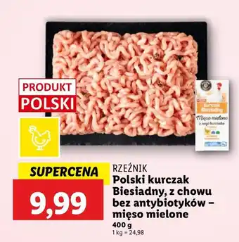 Lidl Mięso mielone z nogi kurczaka Rzeźnik Codzienna Dostawa oferta