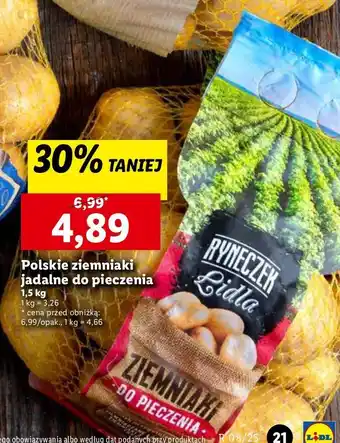 Lidl Ziemniaki do pieczenia Ryneczek Lidla oferta