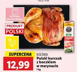 Lidl Kurczak z boczkiem w marynacie do pieczenia Rzeźnik Codzienna Dostawa oferta