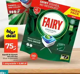 Dealz Kapsułki do zmywarki regular Fairy All In 1 oferta