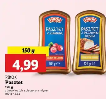 Lidl Pasztet z pieczonym mięsem Pikok oferta