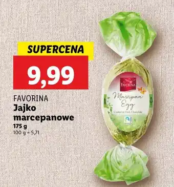 Lidl Jajko marcepanowe oblane gorzką czekoladą Favorina oferta