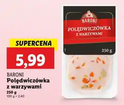 Lidl Polędwiczówka z warzywami Baroni oferta