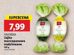 Lidl Jajko marcepanowe nadziewane Favorina oferta