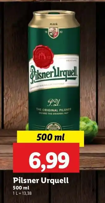 Lidl Piwo Pilsner Urquell oferta