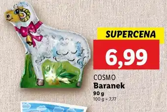 Lidl Baranek z czekolady Cosmo oferta