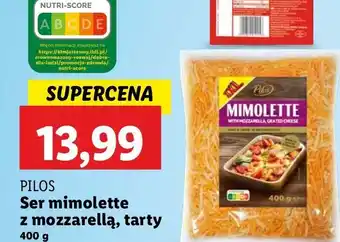 Lidl Ser mimolette z mozzarellą Pilos oferta