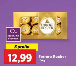 Lidl Bombonierka tuba Ferrero Rocher oferta