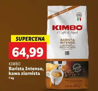 Lidl Kawa barista intenso Kimbo oferta