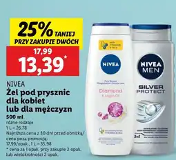 Lidl Żel pod prysznic Nivea Men Silver Protect oferta