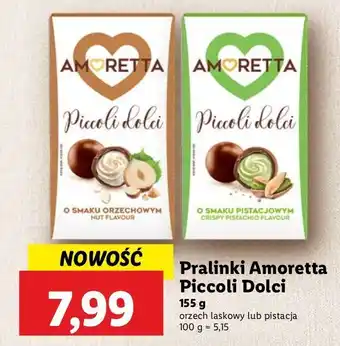 Lidl Praliny pistacjowe Amoretta oferta