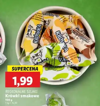 Lidl Cukierki krówki mix Regionalne Szlaki oferta