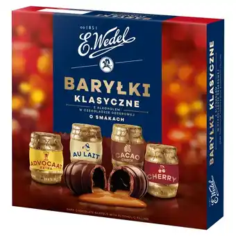 Dino E. Wedel Baryłki klasyczne z alkoholem w czekoladzie deserowej 200 g oferta