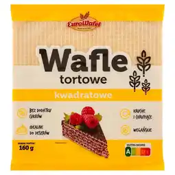 Dino Eurowafel Wafle tortowe kwadratowe 160 g oferta