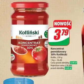 Dino Koncentrat pomidorowy Kotliński oferta