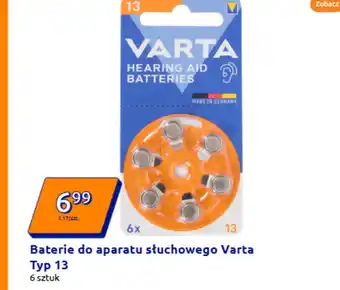 Action Baterie Varta oferta