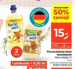 Dealz Płyn do płukania tkanin Kuschelweich oferta