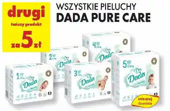 Biedronka Pieluchy Dada Pure Care oferta