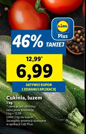 Lidl Cukinia oferta