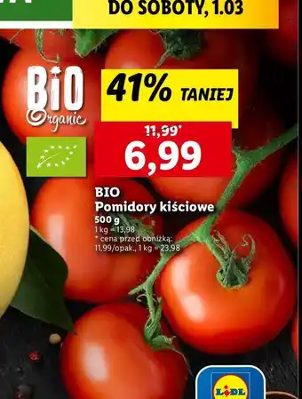 Lidl Pomidory kiściowe oferta