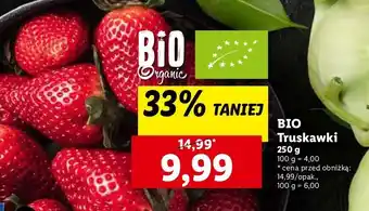 Lidl Truskawki bio oferta