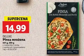 Lidl Pinsa z mozzarellą i rukolą Deluxe oferta