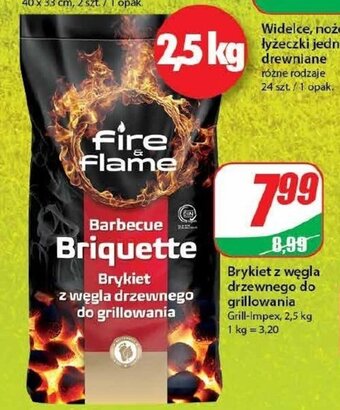 Dino Brykiet z węgla drzewnego 2,5kg oferta