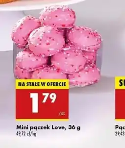 Biedronka Mini pączek Love oferta