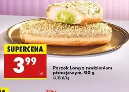 Biedronka Pączek Long z nadzieniem pistacjowym oferta