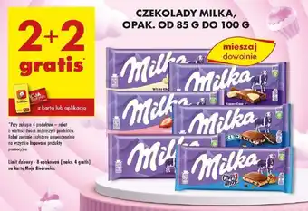 Biedronka Czekolady Milka oferta