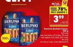 Biedronka Parówki Berlinki Classic oferta