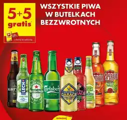 Biedronka Wszystkie piwa w butelkach bezzwrotnych oferta